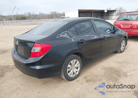 2012 Honda Civic Lx из США, поврежденный, VIN 2HGFB2F58CH520337